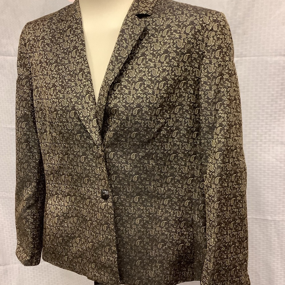 Kasper Patterned Blazer - image 3
